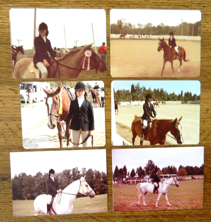 Julie Books Winning Ribbons in Horse Shows at Woodlawn Stables